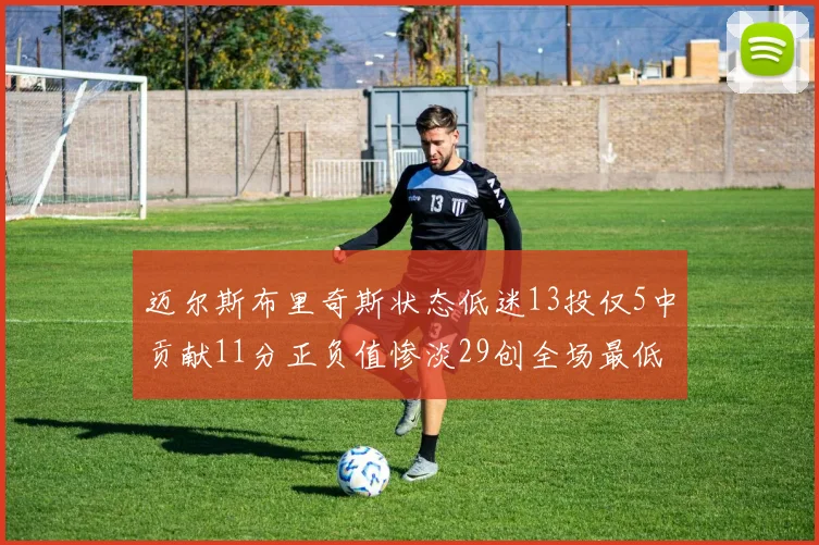 迈尔斯布里奇斯状态低迷13投仅5中贡献11分正负值惨淡29创全场最低纪录