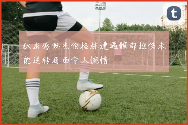 狄龙感慨杰伦格林遭遇髋部挫伤未能逆转局面令人惋惜